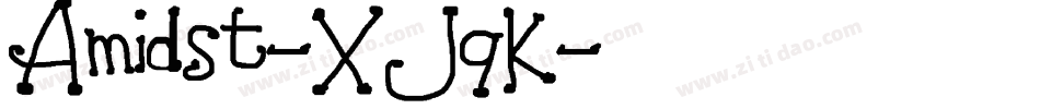 Amidst-XJqK字体转换