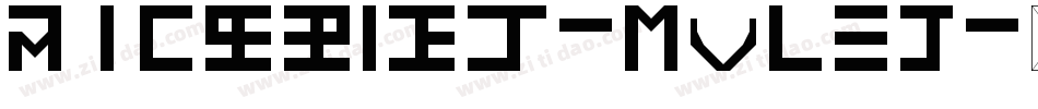 Kuriland-MVL3J字体转换 Kuriland-MVL3J字体转换