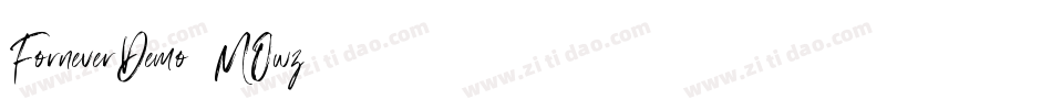 ForneverDemo-8MOwz字体转换