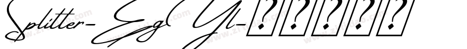 Splitter-EgYl字体转换
