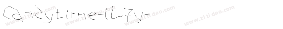 Candytime-lL7y字体转换