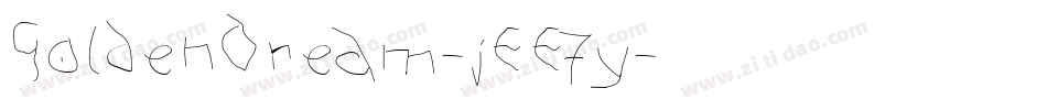 GoldenDream-jEE7y字体转换