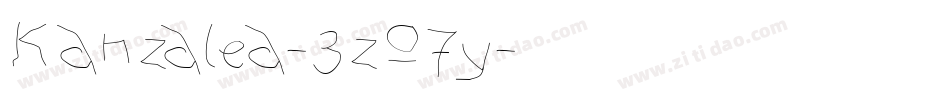 Kanzalea-3zO7y字体转换