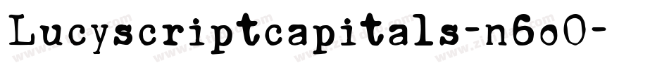 Lucyscriptcapitals-n6o0字体转换
