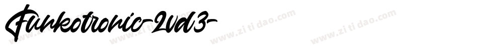 Funkotronic-2vd3字体转换