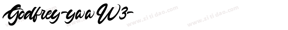 Godfrey-ywwW3字体转换