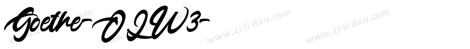 Goethe-OLW3字体转换