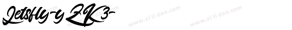 Letsfly-yZK3字体转换