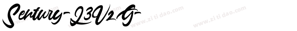 Sentury-L3VzG字体转换