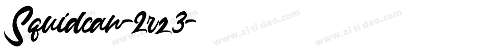Squidcan-2rz3字体转换