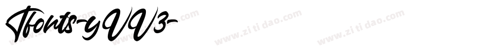 Tfonts-yVV3字体转换