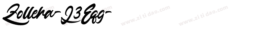 Zolleha-L3Eqg字体转换