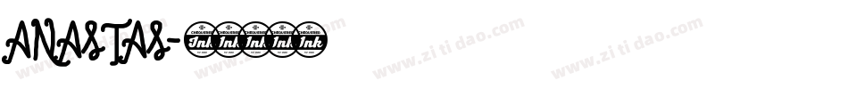 ANASTAS字体转换