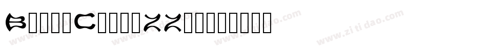 BlackCat-eZZ1l字体转换 BlackCat-eZZ1l字体转换