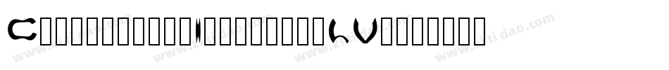 ColdiacfreeItalic-x3LVm字体转换
