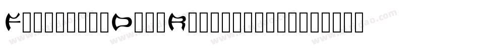 FudelinesDemoRegular-dz3l字体转换