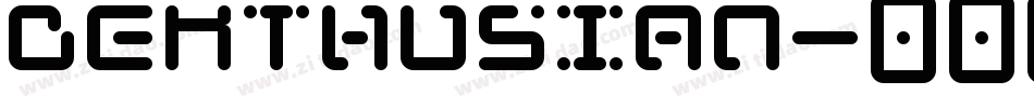Dekthusian字体转换