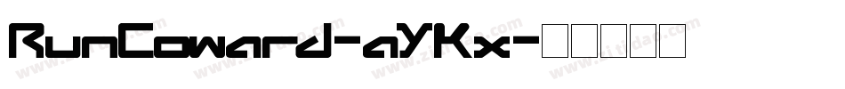 RunCoward-aYKx字体转换