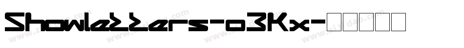 Showletters-o3Kx字体转换 Showletters-o3Kx字体转换