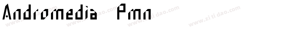 Andromedia-8Pmn字体转换