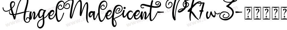 AngelMaleficent-PK7wZ字体转换