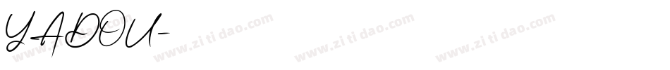 YADOU字体转换