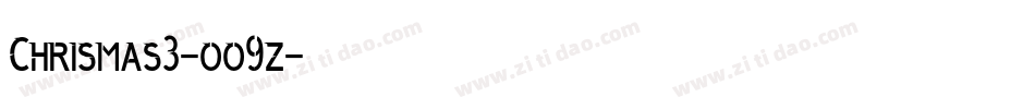 Chrismas3-oo9z字体转换