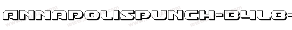 AnnapolisPunch-B4L8字体转换