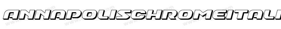 AnnapolisChromeItalic-WMpO字体转换