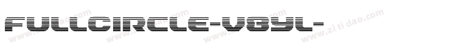 FullCircle-V8Yl字体转换 FullCircle-V8Yl字体转换