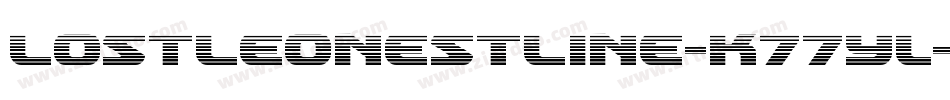 LostLeonestLine-K77Yl字体转换