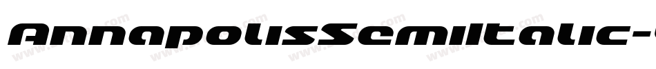 AnnapolisSemiItalic-Y2q4字体转换