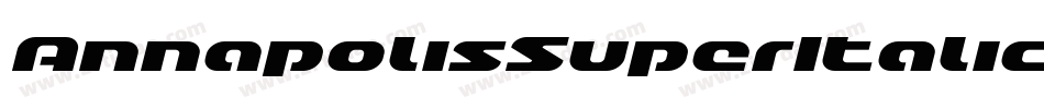 AnnapolisSuperItalic-rnvL字体转换