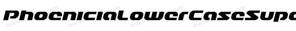 PhoeniciaLowerCaseSuperItalic-mxR5字体转换 PhoeniciaLowerCaseSuperItalic-mxR5字体转换