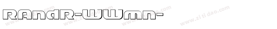 RAndR-WWmn字体转换