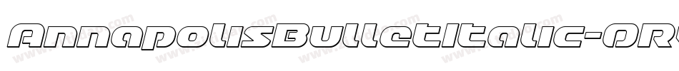 AnnapolisBulletItalic-0RvG字体转换