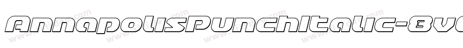 AnnapolisPunchItalic-8vOJ字体转换