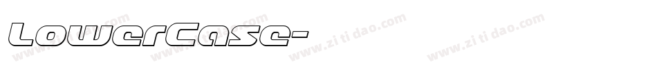 LowerCase字体转换