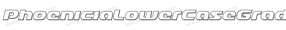 PhoeniciaLowerCaseGradient-Kx4X字体转换 PhoeniciaLowerCaseGradient-Kx4X字体转换