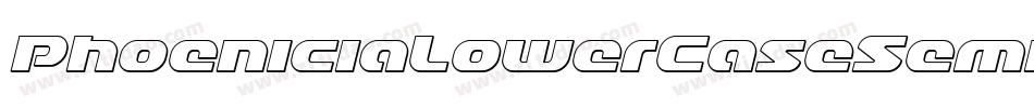 PhoeniciaLowerCaseSemiItalic-P677字体转换