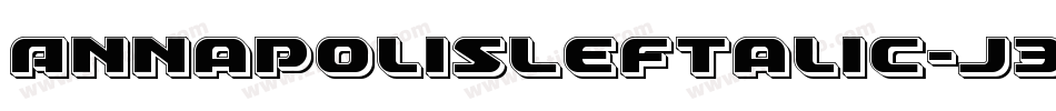 AnnapolisLeftalic-J3pM字体转换