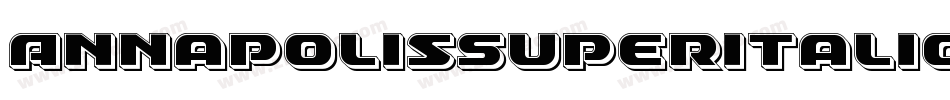 AnnapolisSuperItalic-rnvL字体转换