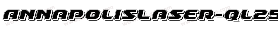 AnnapolisLaser-ql25字体转换