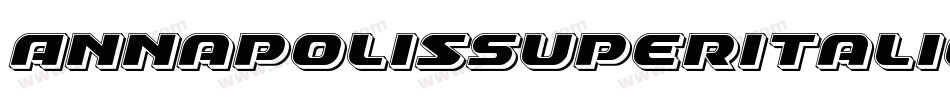 AnnapolisSuperItalic-rnvL字体转换