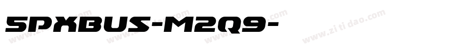 5Pxbus-m2q9字体转换