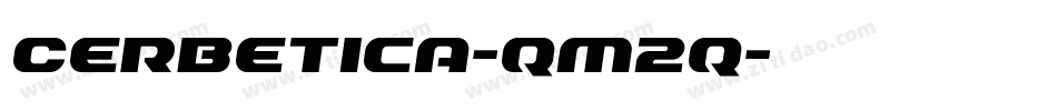 Cerbetica-qM2q字体转换