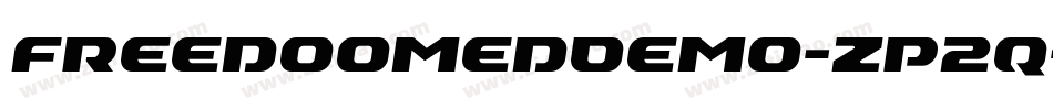 FreedoomedDemo-ZP2q字体转换