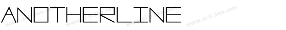 Anotherline字体转换