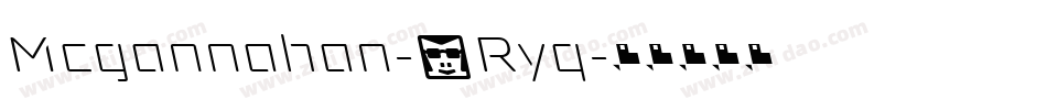 Mcgannahan-6Ryq字体转换