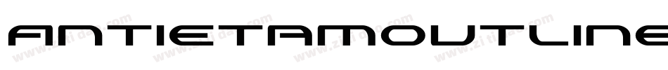 AntietamOutlineItalic-6Vd6字体转换